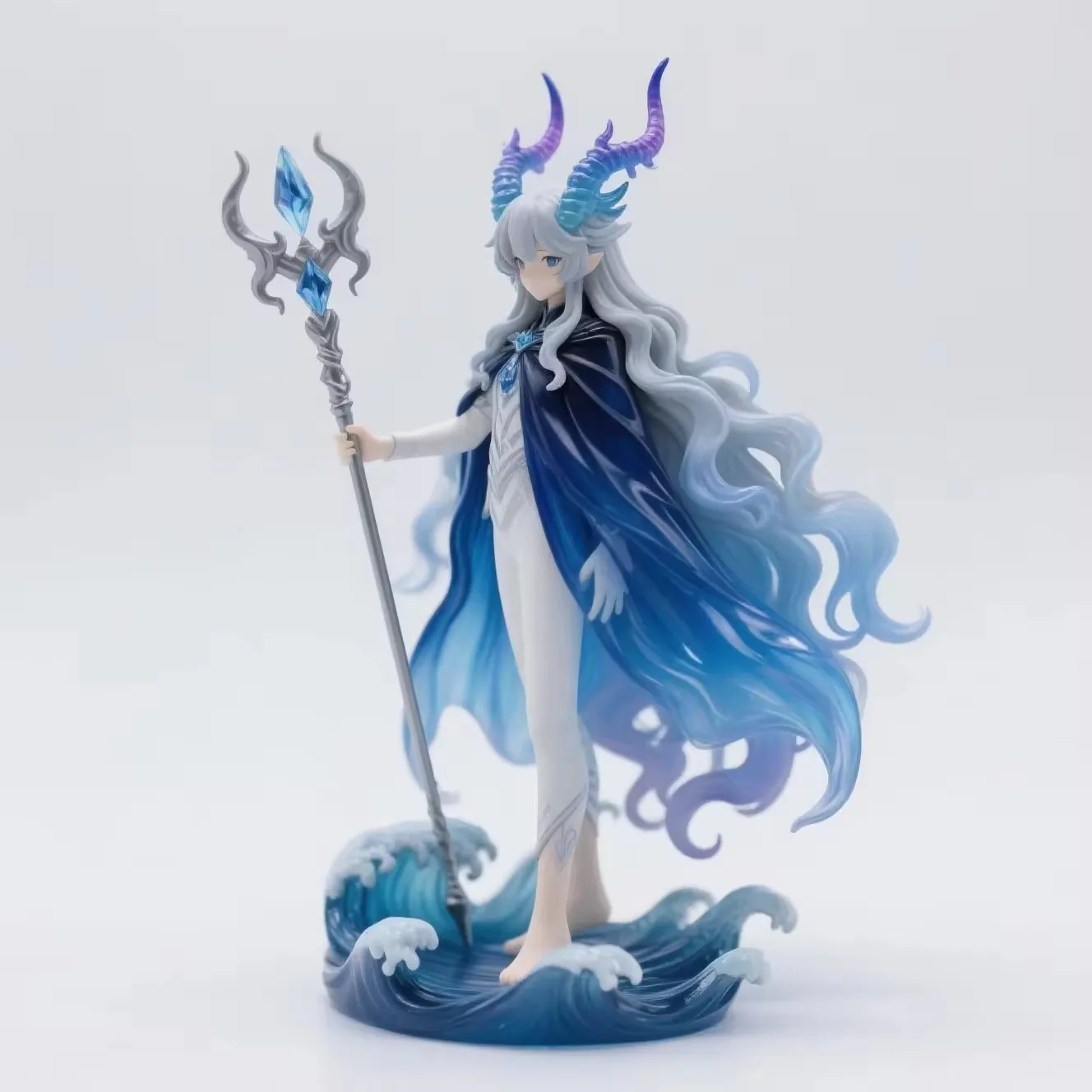 Anime figure color box packaging concept prepared for boxed retail and gift presentation