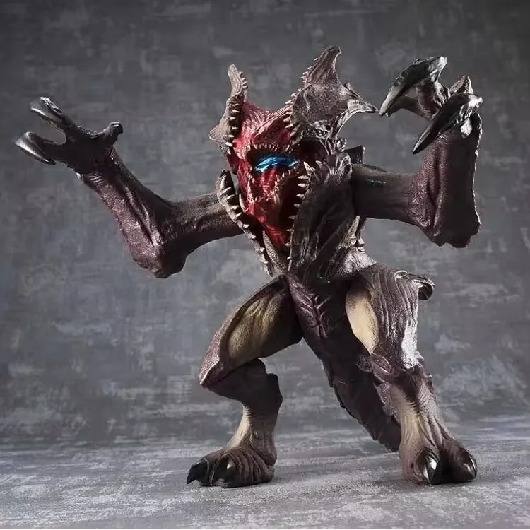 Animal gladiator PVC figure detail view highlighting movable limbs, layered costume sections, and collectible 3D finish