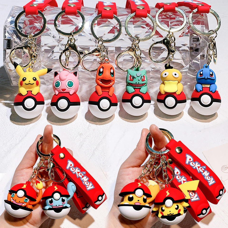 PVC keychains and molded accessory sample